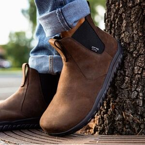 Lems Waterproof Chelsea Boot (Men's Size 8.5)